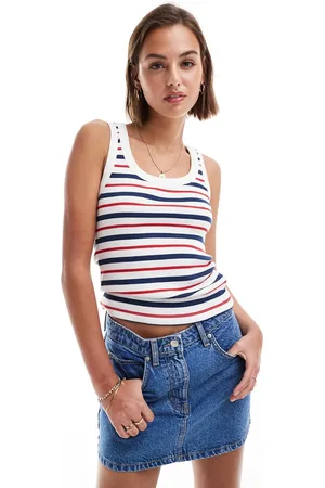 ASOS Canotta a coste a righe