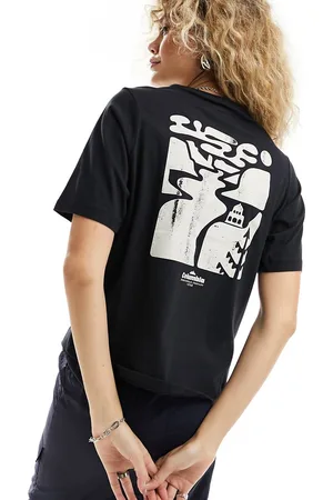 Columbia North Cascades - T-shirt nera con stampa sul retro