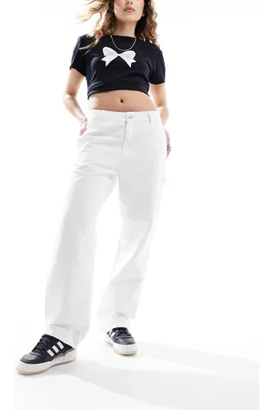 Carhartt Pierce - Pantaloni dritti bianchi
