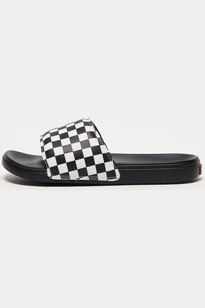 Vans La Costa - Sliders nere a scacchi