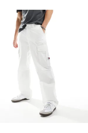 Tommy Hilfiger Aiden - Pantaloni cargo bianchi