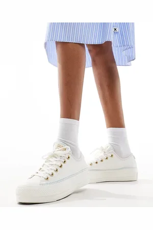Converse Chuck Taylor All Star Lift Ox - Sneakers color e oro