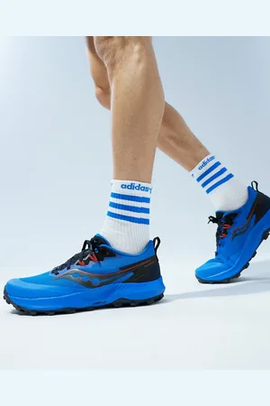 Saucony Peregrine 14 Neutral - Sneakers da trail cobalto e nere