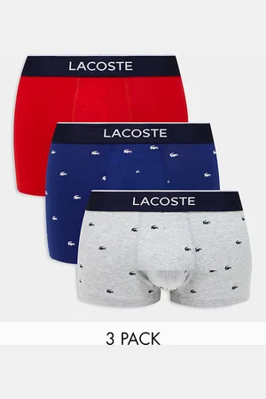 Lacoste Confezione da 3 boxer aderenti con stampa