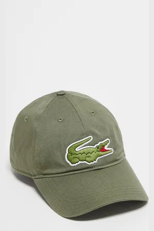 Lacoste Cappellino verde con logo