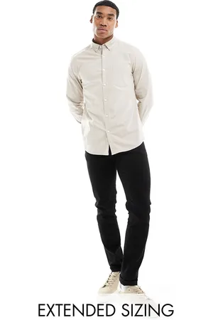 ASOS Camicia Oxford regular fit color pietra