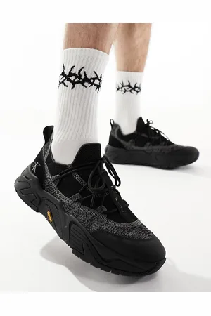 Calvin Klein Chunky sneakers a calza nere in vibram