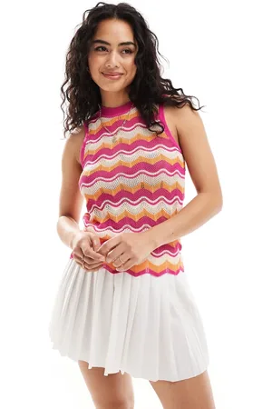 Y.A.S Top a canottiera in maglia all