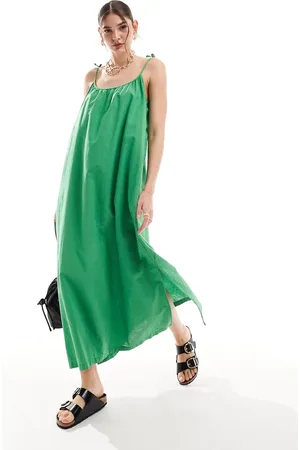 JJXX Vestito lungo in misto lino
