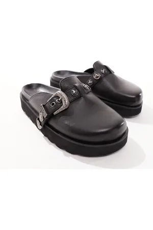 ASOS Mystic - Sabot premium in pelle neri