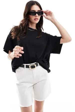 AllSaints Lydia - T-shirt oversize nera