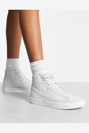 Nike Blazer Mid Premium - Sneakers grigio chiaro