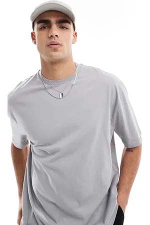 ASOS T-shirt oversize grigia