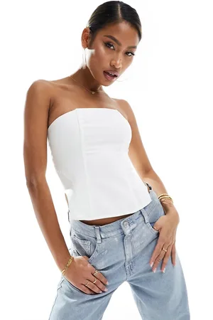 Kaiia Top a corsetto strutturato
