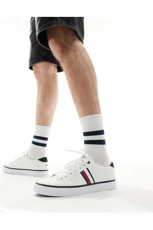 Tommy Hilfiger Sneakers in rete bianche con righe
