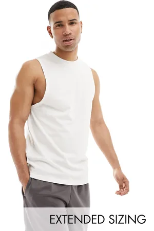 ASOS Icon - Top da allenamento senza maniche quick dry con giromanica ampio