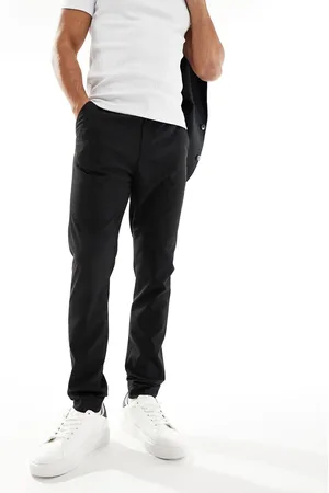 ASOS Pantaloni da abito skinny eleganti neri