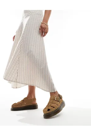 Dr. Martens Dr. Martens - Archive - Sandali a gabbia in camoscio color cuoio