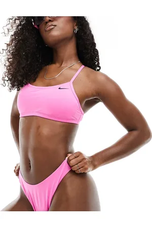 Nike Essential - Top bikini con dorso a vogatore vivace