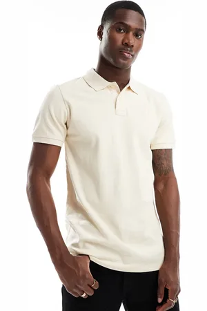 SCALPERS Polo basic beige