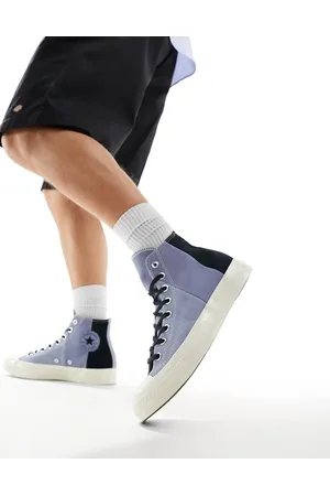 Converse Chuck 70 - Sneakers alte in camoscio e tela multicolore