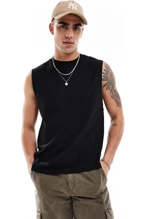 ADPT. Canotta nera oversize