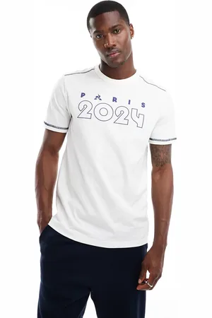 Le Coq Sportif Paris 2024 - T-shirt color marshmallow