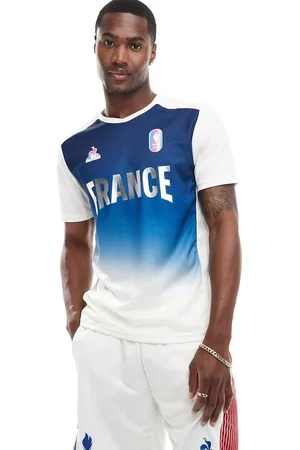 Le Coq Sportif Maglia sportiva della squadra Francia 2024 color marshmallow e sfumato