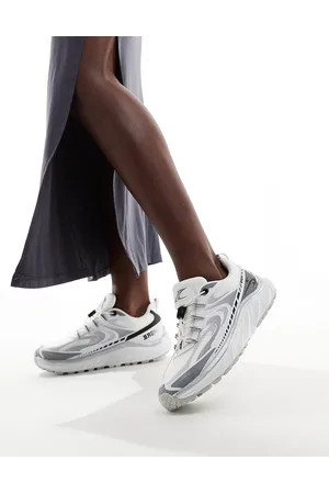 Bronx Trackerr - Sneakers bianche e argento