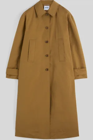 Aspesi Cappotto Lungo Eleanor In Tela Di Cotone