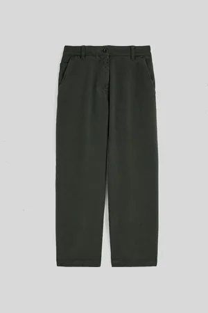 Aspesi Pantalone Cropped In Twill