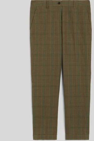 Aspesi Pantalone In Seersucker Principe Di Galles