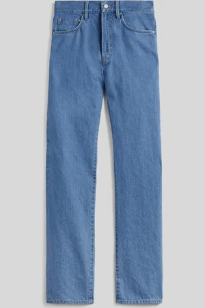 Aspesi Pantalone A Gamba Dritta In Denim