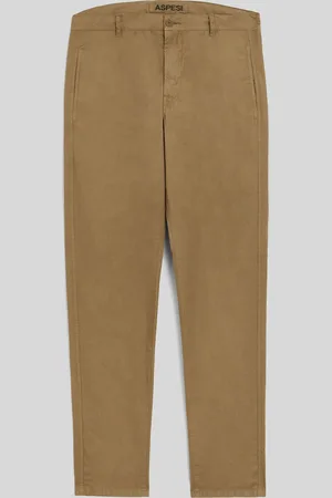 Aspesi Pantalone Chino In Popeline Di Cotone