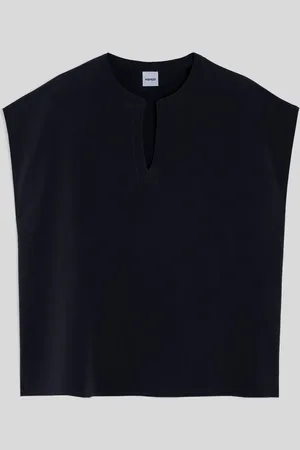 Aspesi Top In Crepe De Chine Di Seta
