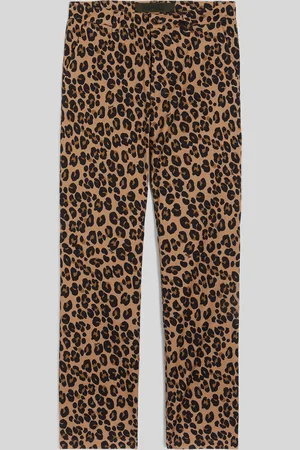 Aspesi Pantalone Lab Con Stampa Leopardo