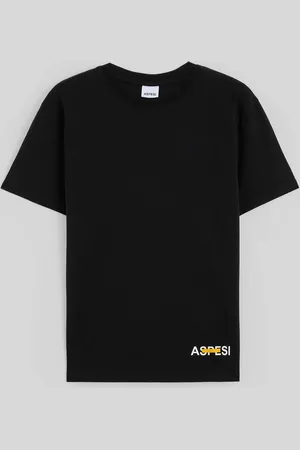 Aspesi T-shirt In Jersey Di Cotone Con Stampa