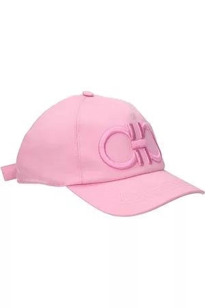 Salvatore Ferragamo Donna Cappelli - Cappelli Donna Cotone Fenicottero