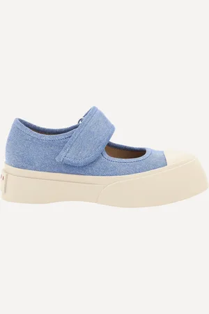 Marni Sneakers Mary Jane in denim Woman 39