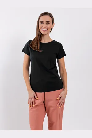Be Lenka Maglietta da donna con girocollo Essentials - Jet