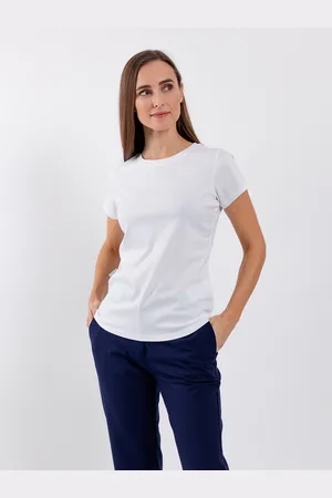 Be Lenka Maglietta da donna con girocollo Essentials