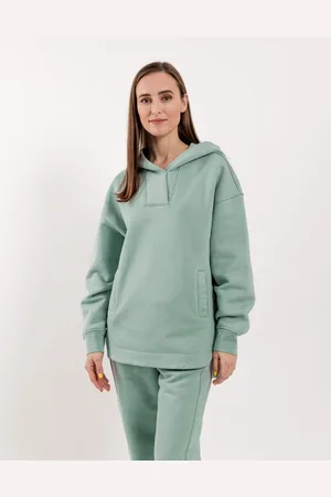 Be Lenka Felpa con cappuccio da donna Essentials - Pistachio