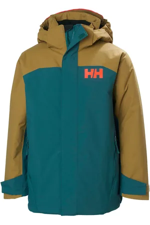 Giacca Reversibile Unisex Bambini Helly Hansen Champ - Con Cappuccio E Tasche | 100% Poliestere - Foto 10