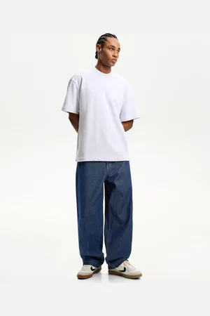 Bershka Jeans Super Baggy Uomo 44 (Eu 38)