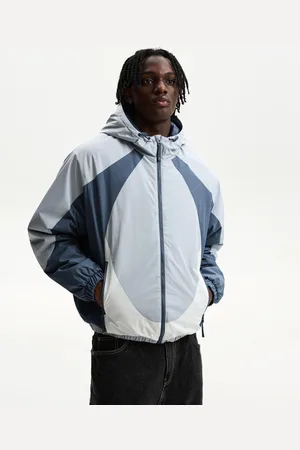 Bershka Giubbotto Imbottito Blocchi Di Colore Uomo L