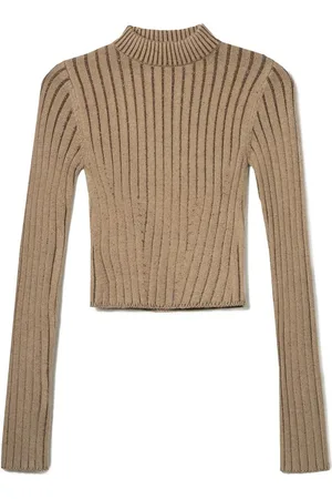 Bershka Pullover A Costine Collo Alto Donna L