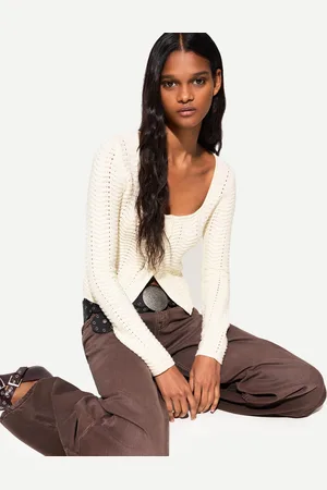 Bershka Giacca Traforata Con Collo A Pentola Donna M