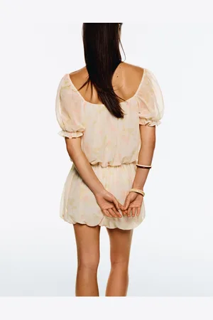 Bershka Vestito Mini Stampato Donna S