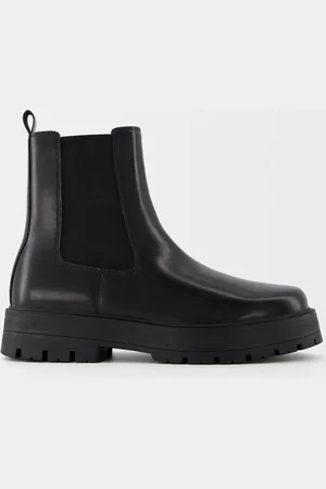Bershka Stivaletti Chelsea Con Suola Track Uomo 41