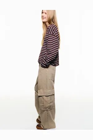 Bershka Pantaloni Cargo Utility Donna 44 (Eu 40)